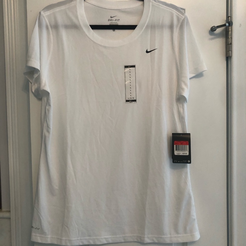 NWT Nike Womens Dri-Fit S/s Tee -Size Large